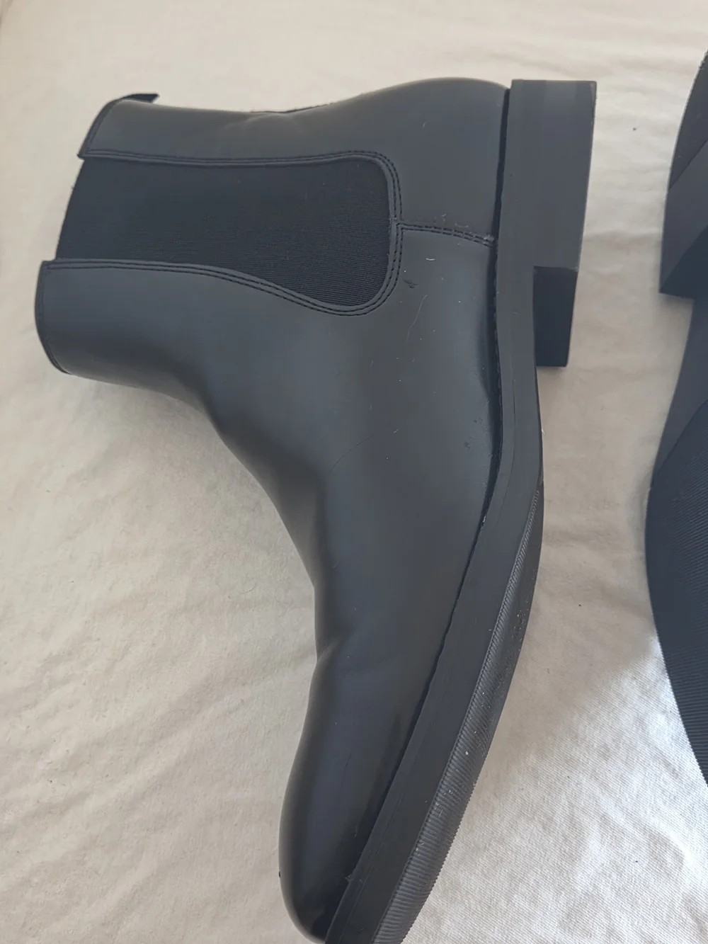 Alfani Luka Black Leather Chukka Boots